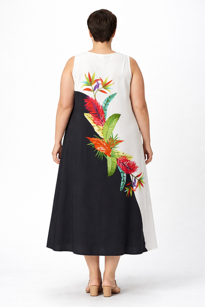 Vestido tropical