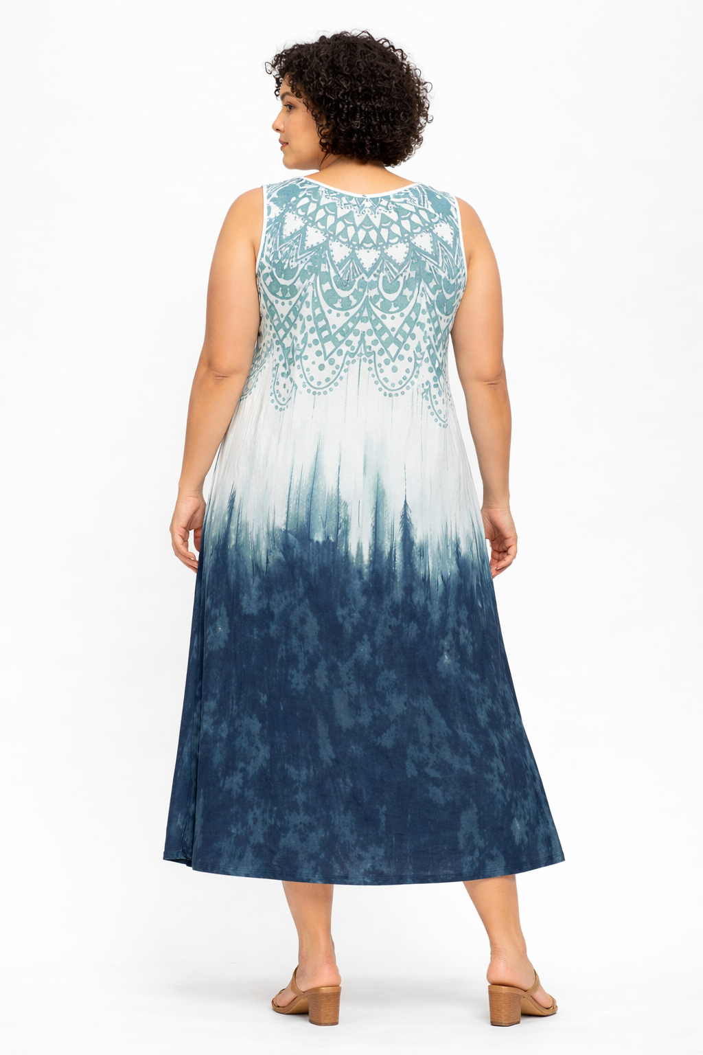 Vestido Estampado Degradado