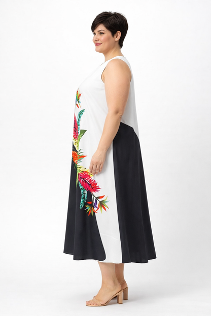 Vestido tropical