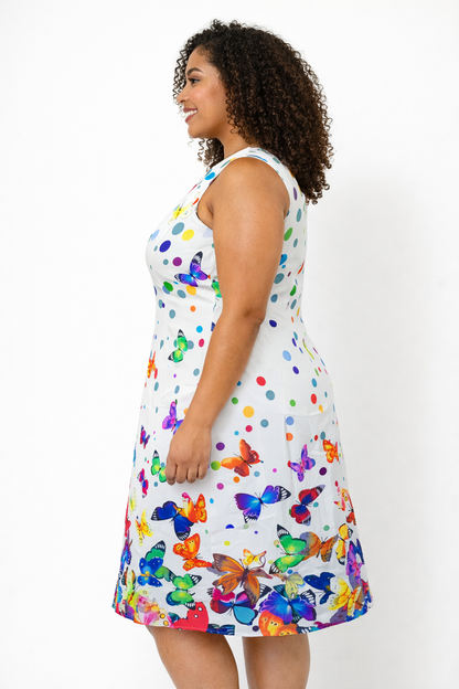 Vestido mariposas