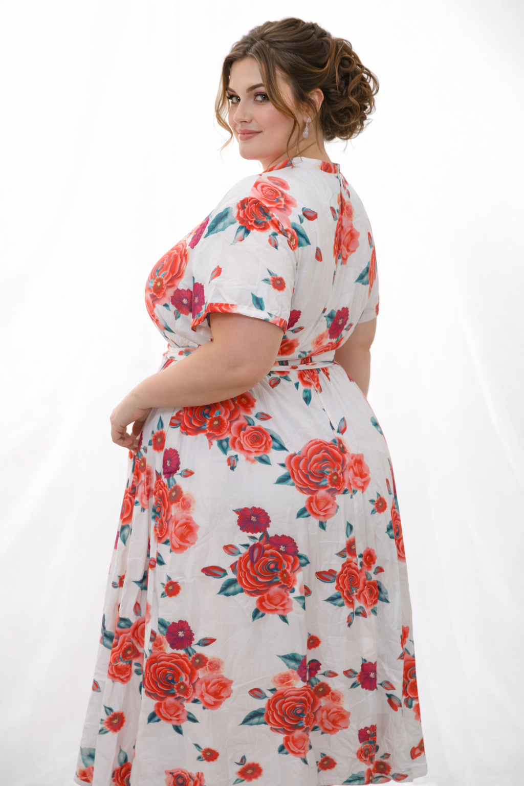 Vestido floral elegante