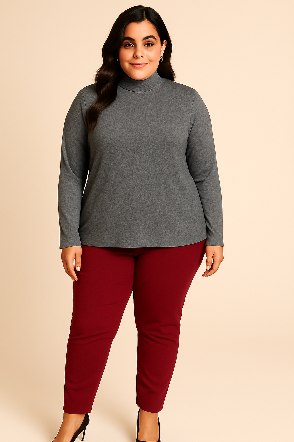 Camiseta de cuello alto