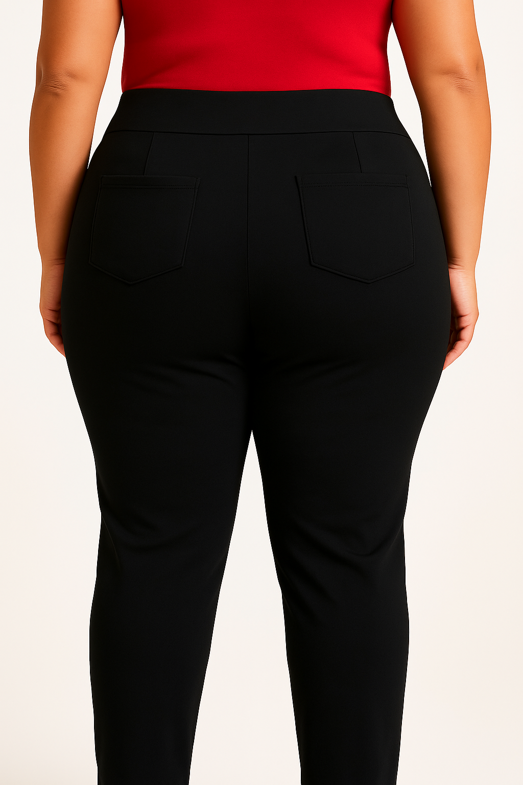 pantalon elastico negro