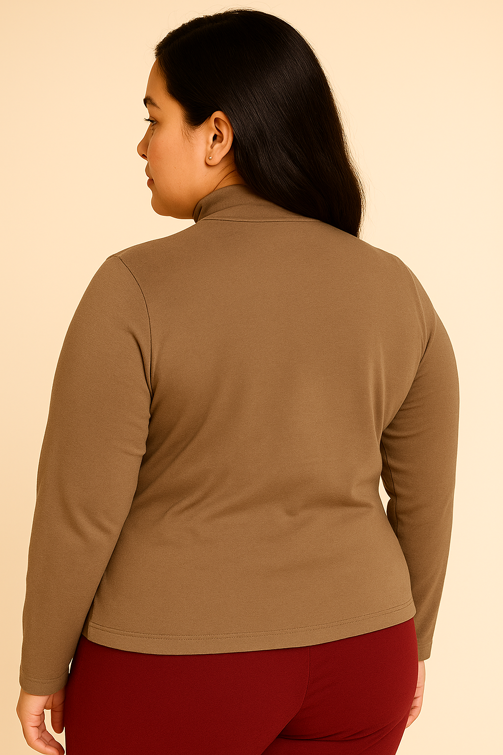 Camiseta de cuello alto