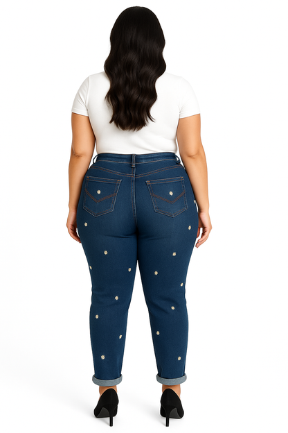 Jeans de margaritas