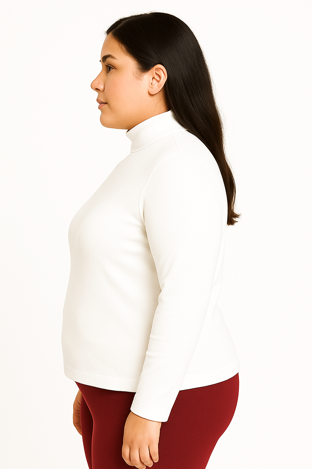 Camiseta de cuello alto