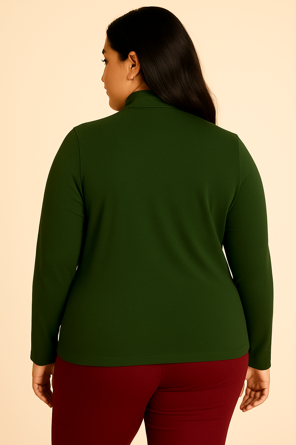 Camiseta de cuello alto