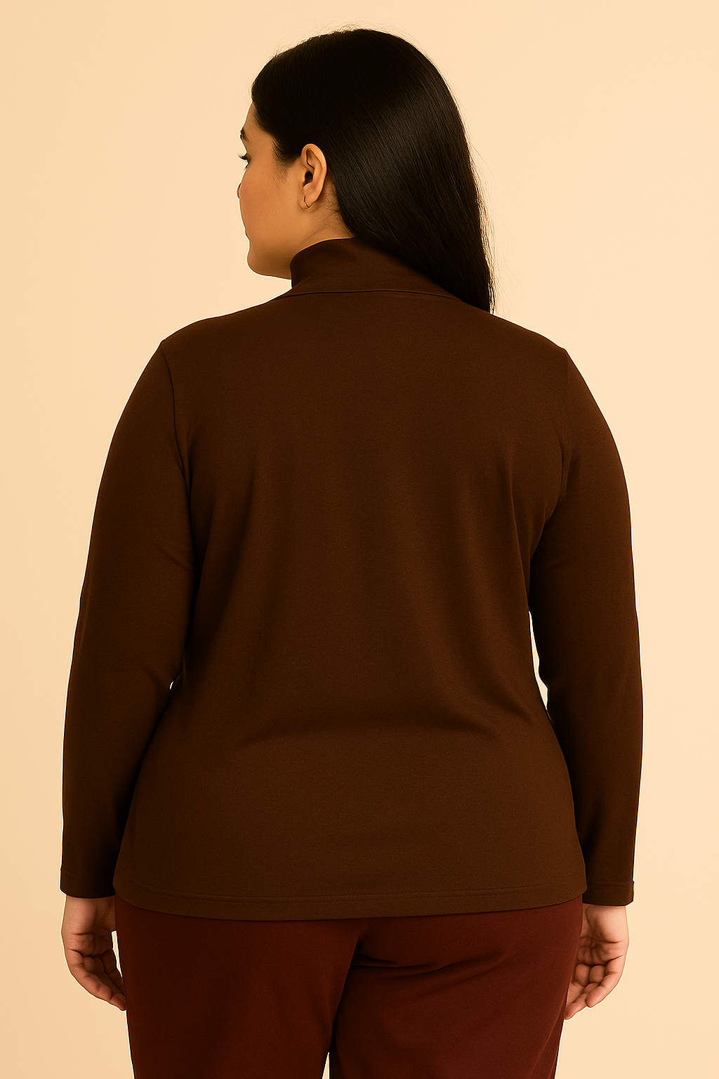 Camiseta de cuello alto