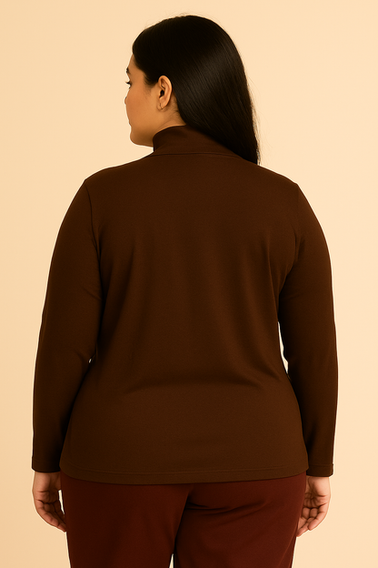 Camiseta de cuello alto