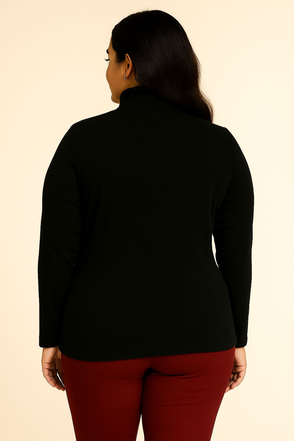 Camiseta de cuello alto