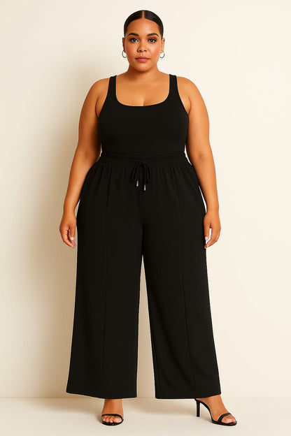 Pantalones de camal ancho