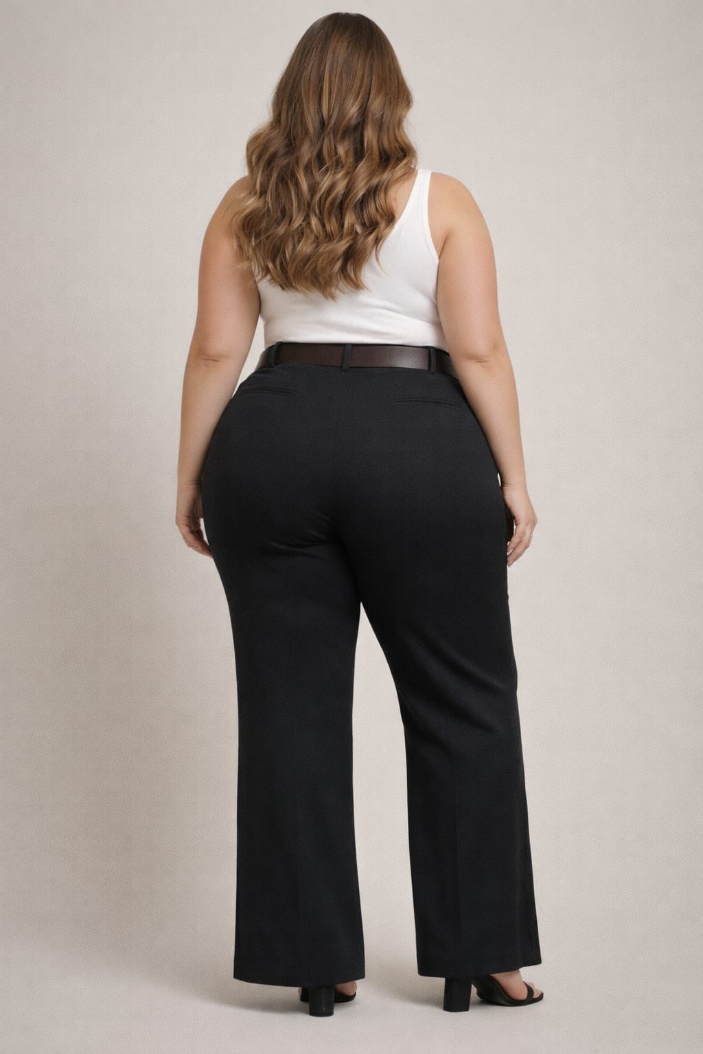 Pantalón con correa