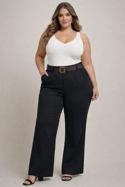 Pantalón con correa