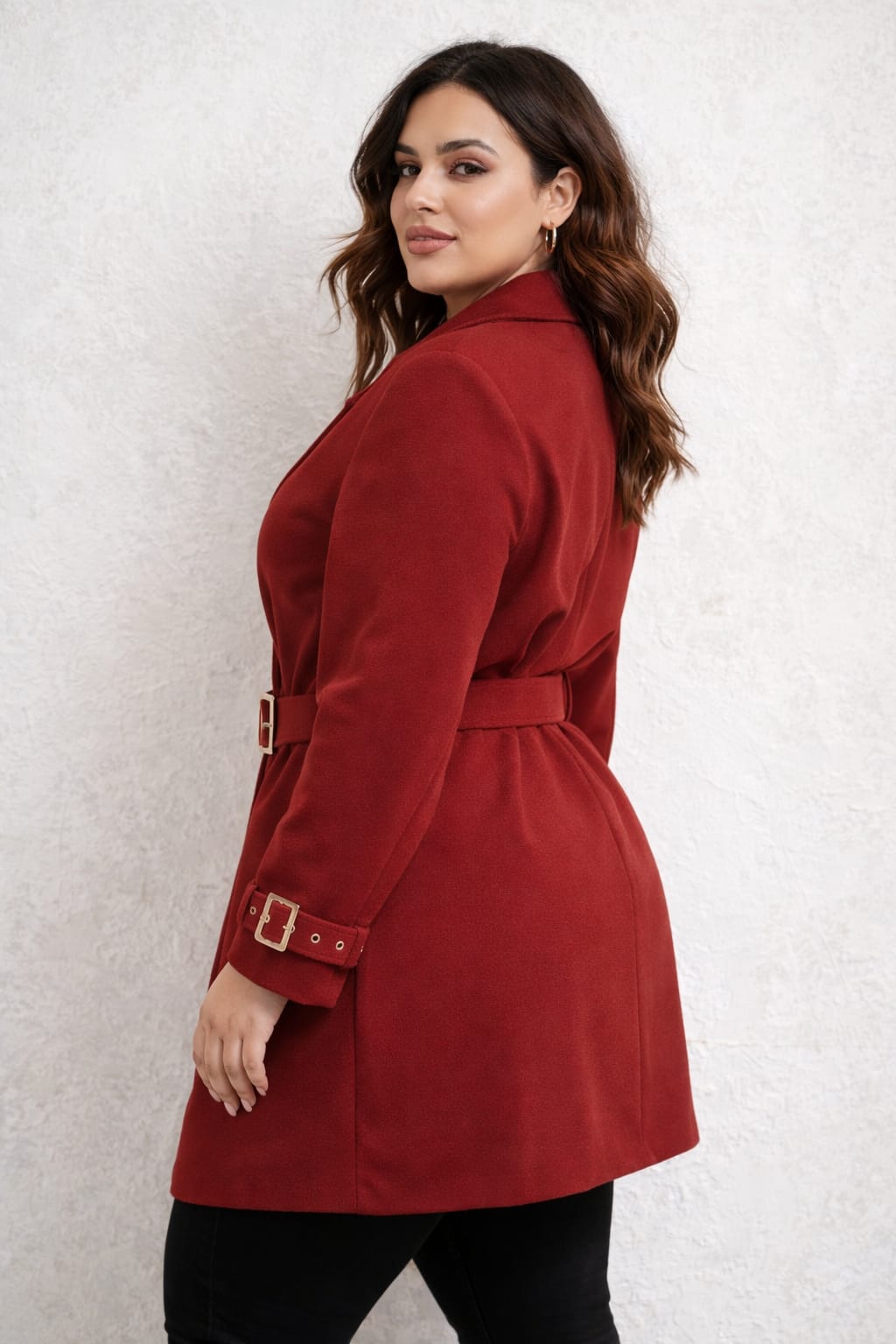Abrigo con Cinturón