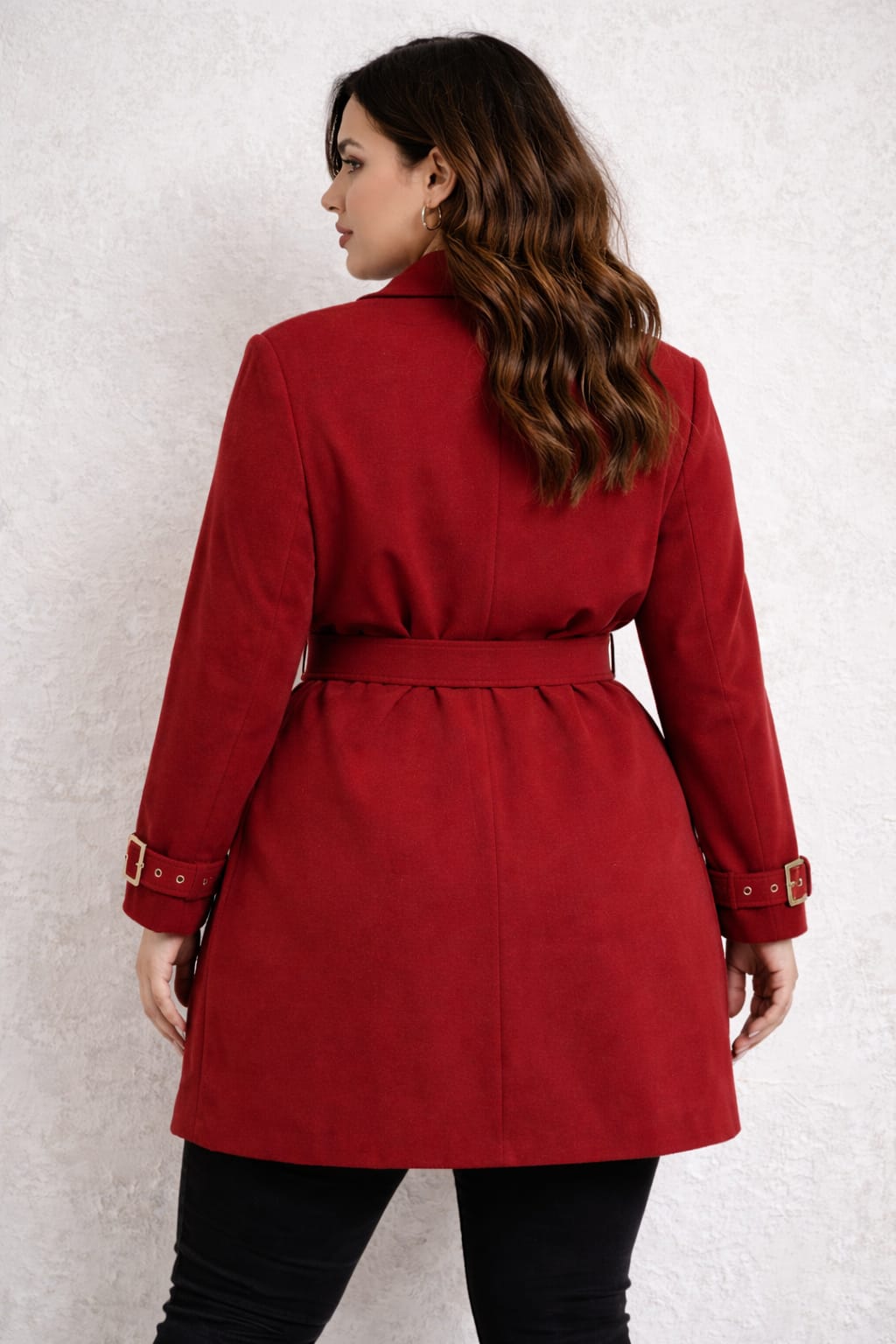 Abrigo con Cinturón