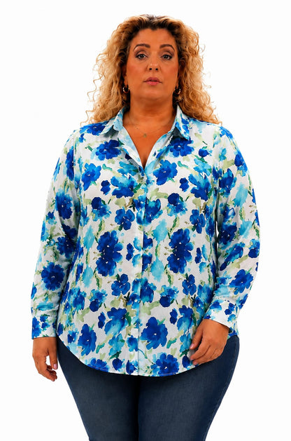 Blusa Floral Plus