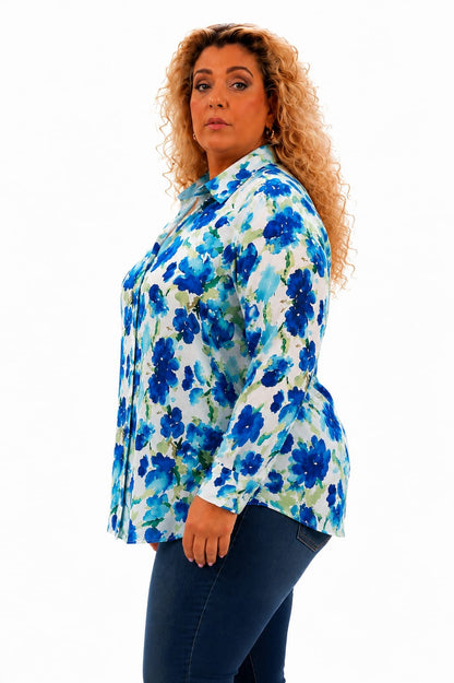 Blusa Floral Plus