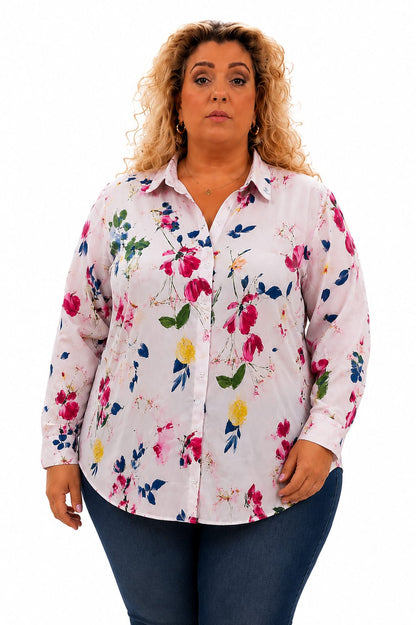 Blusa Floral Plus