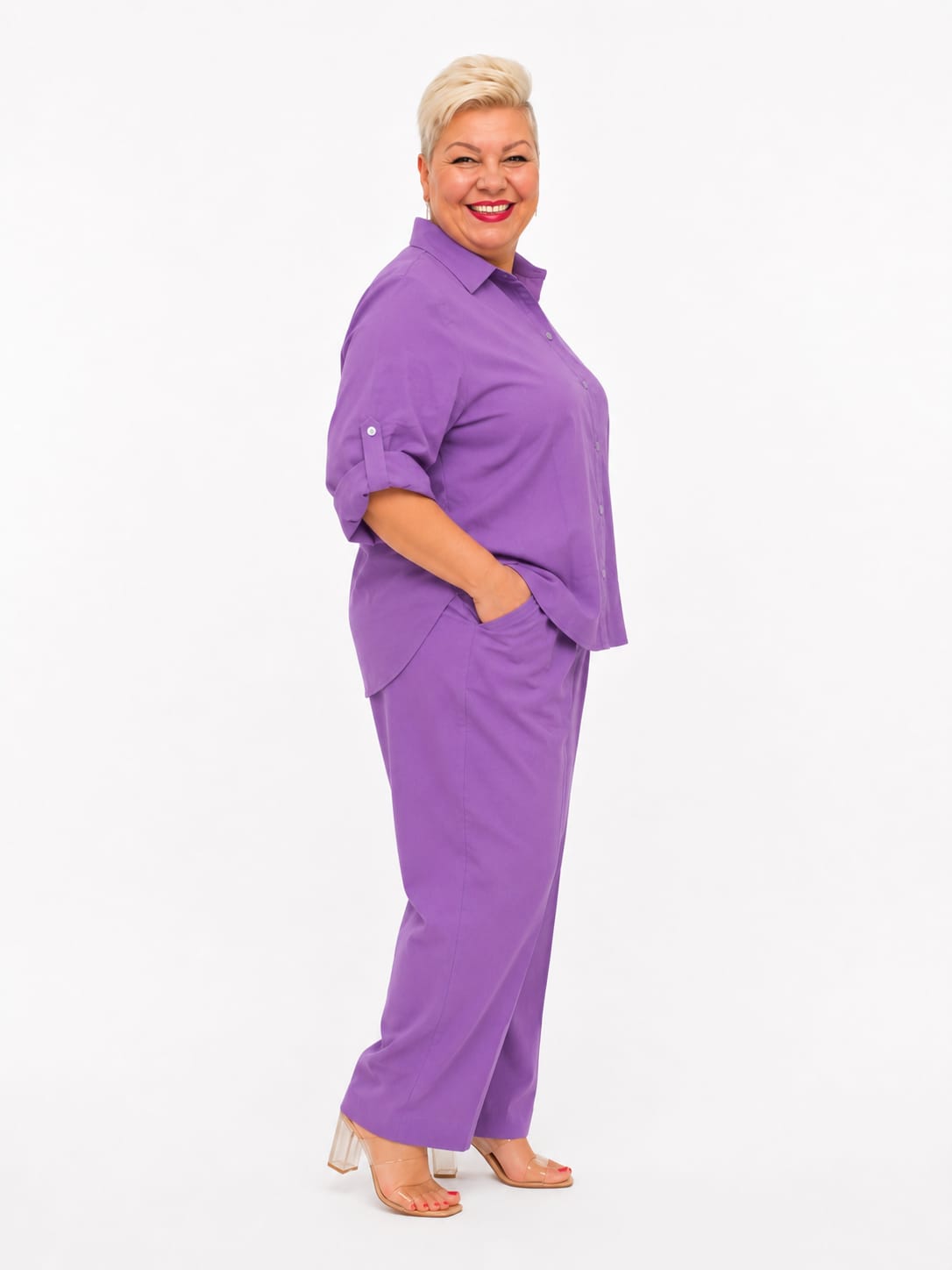 Conjunto de 2 Piezas Plus Size