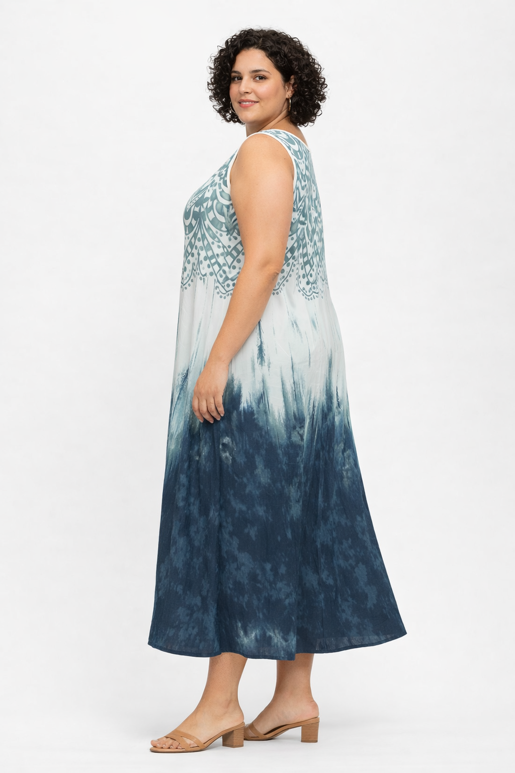 Vestido Estampado Degradado