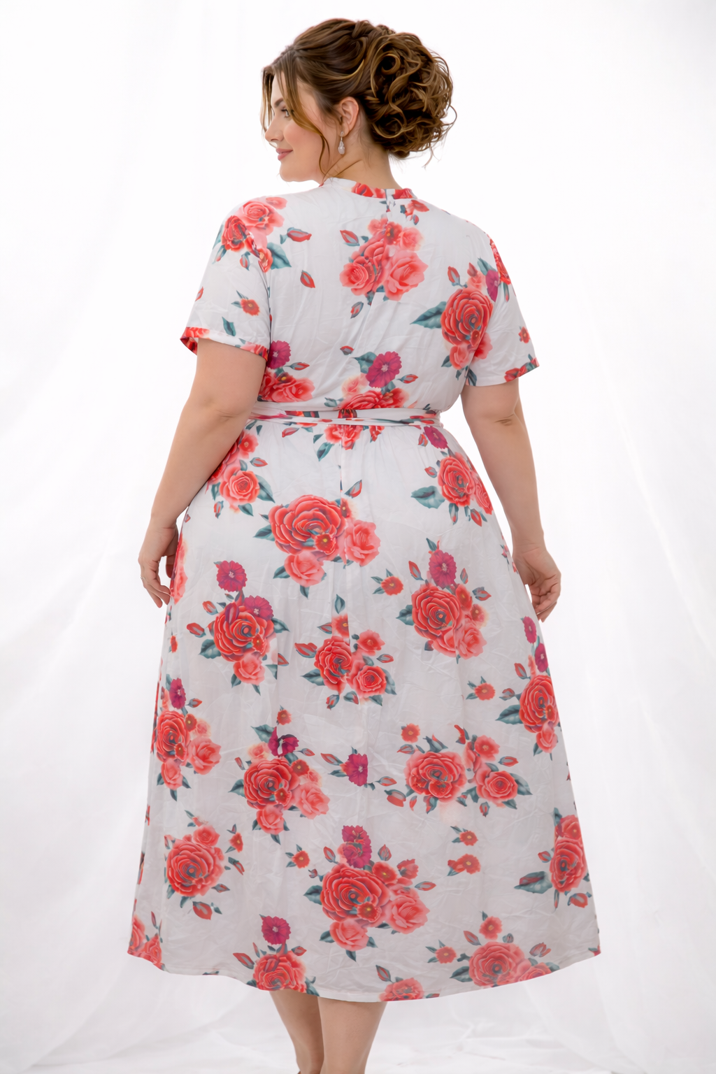 Vestido floral elegante
