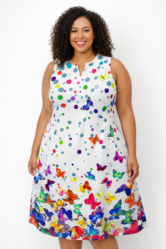 Vestido mariposas
