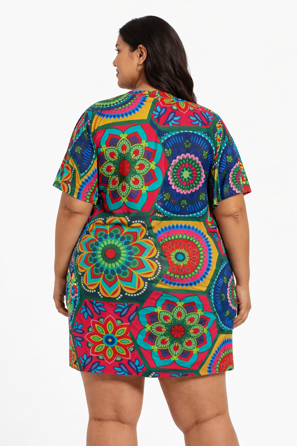 Vestido Estampado Mandala