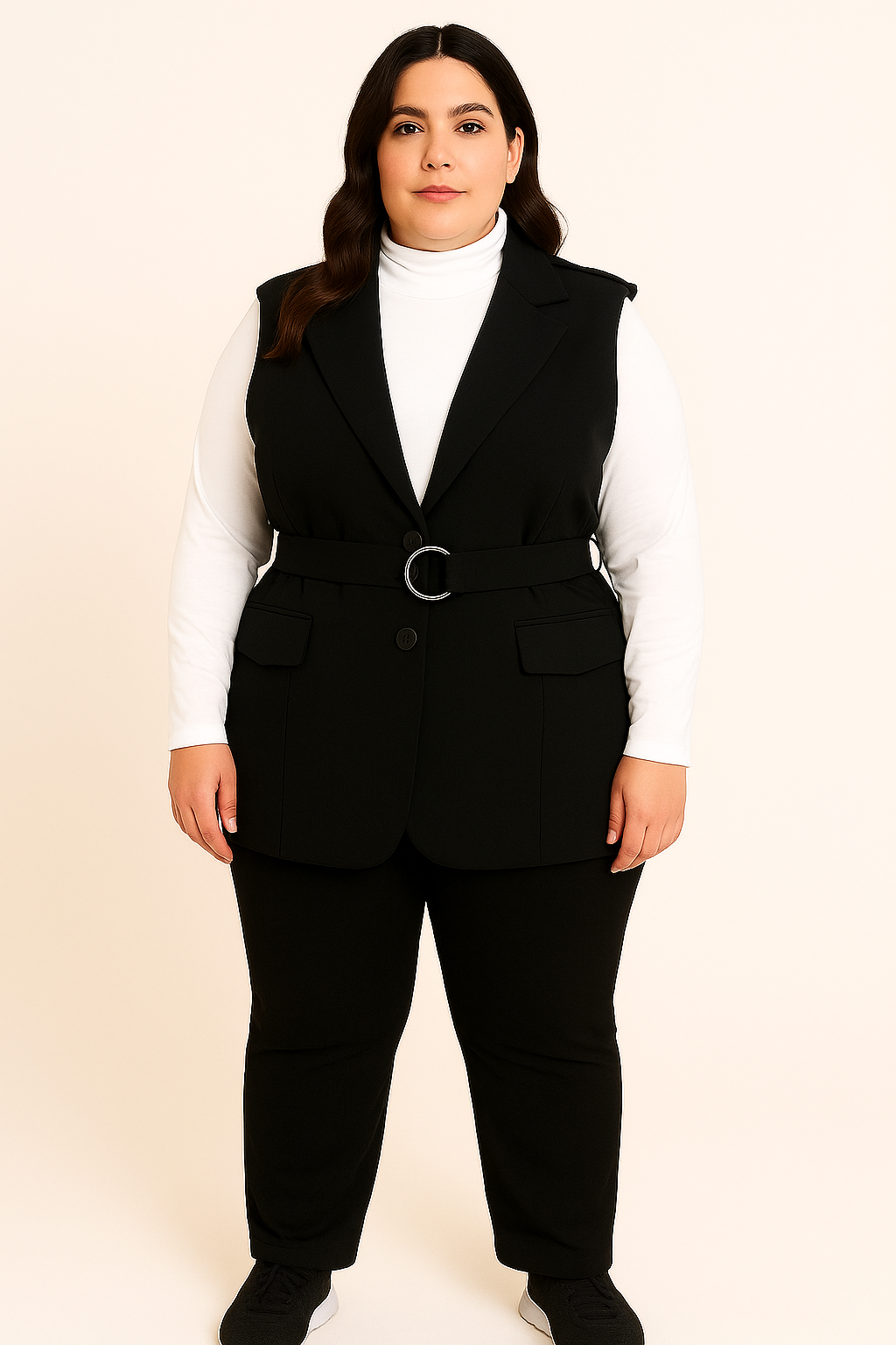 Conjunto elegante tres piezas